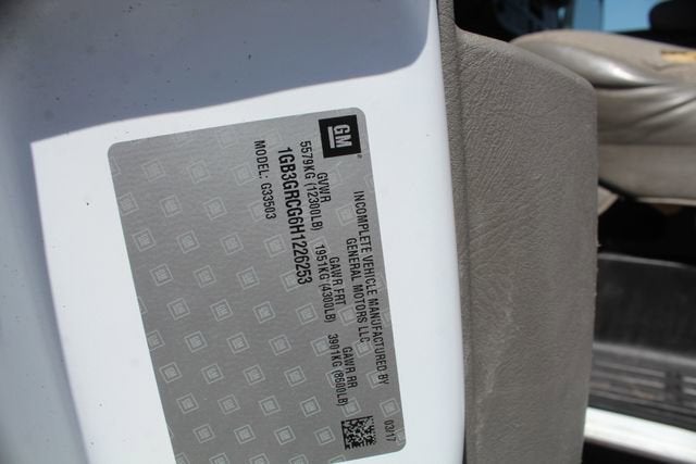 2017 Chevrolet Express Cutaway 3500 3500 VAN 139"