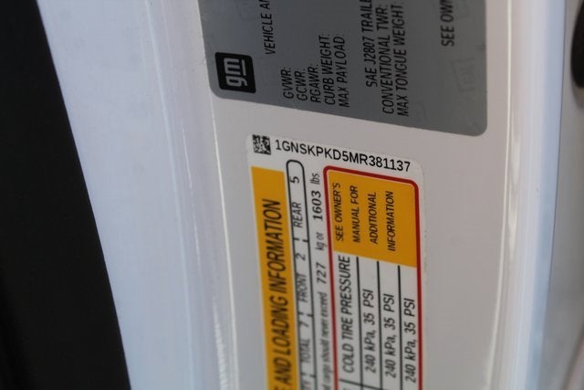 2021 Chevrolet Tahoe Z71