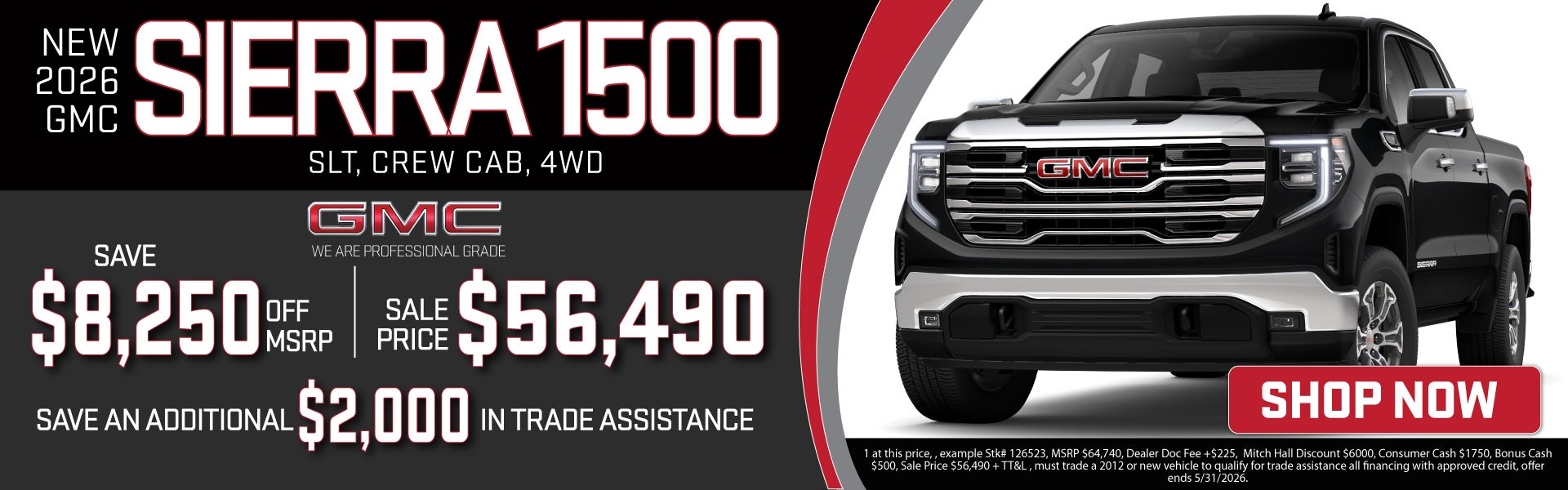 New 2026 GMC Sierra 1500