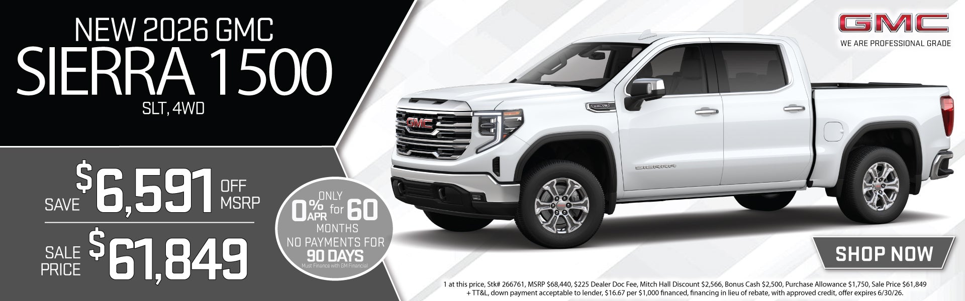 New 2026 GMC Sierra 1500